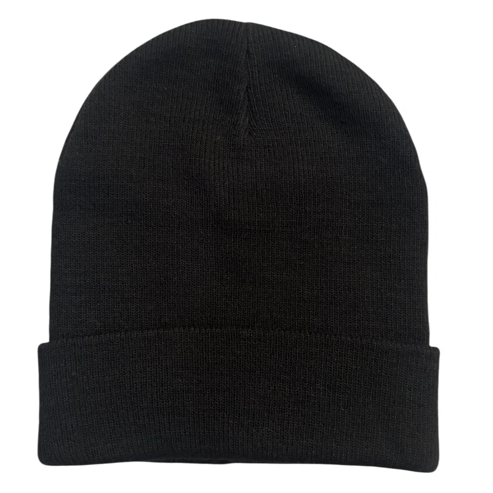 Knit Beanie Hat Basic Witch Graphic Knit Hat Bundle Black Sweater Beanie Hat Set